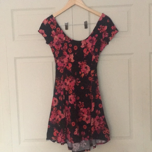 A-line Floral Dress - Picture 1 of 3